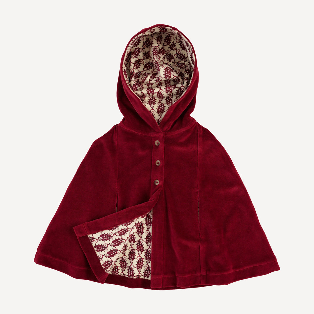 cape | berry basket | organic cotton velour