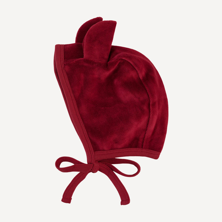 bear hat | berry basket | organic cotton velour