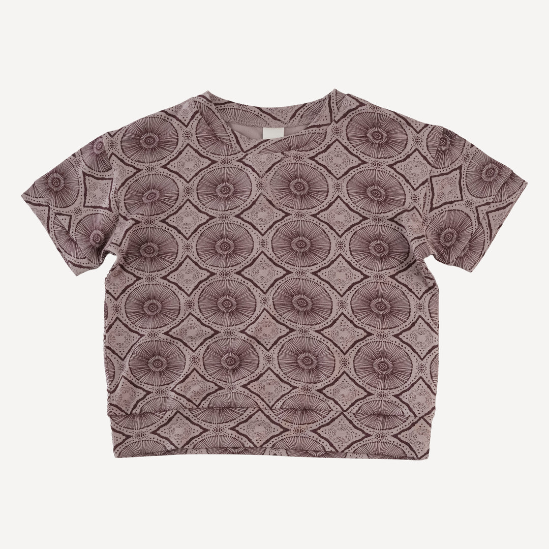 short sleeve relaxed jogger set | doe batik | modal