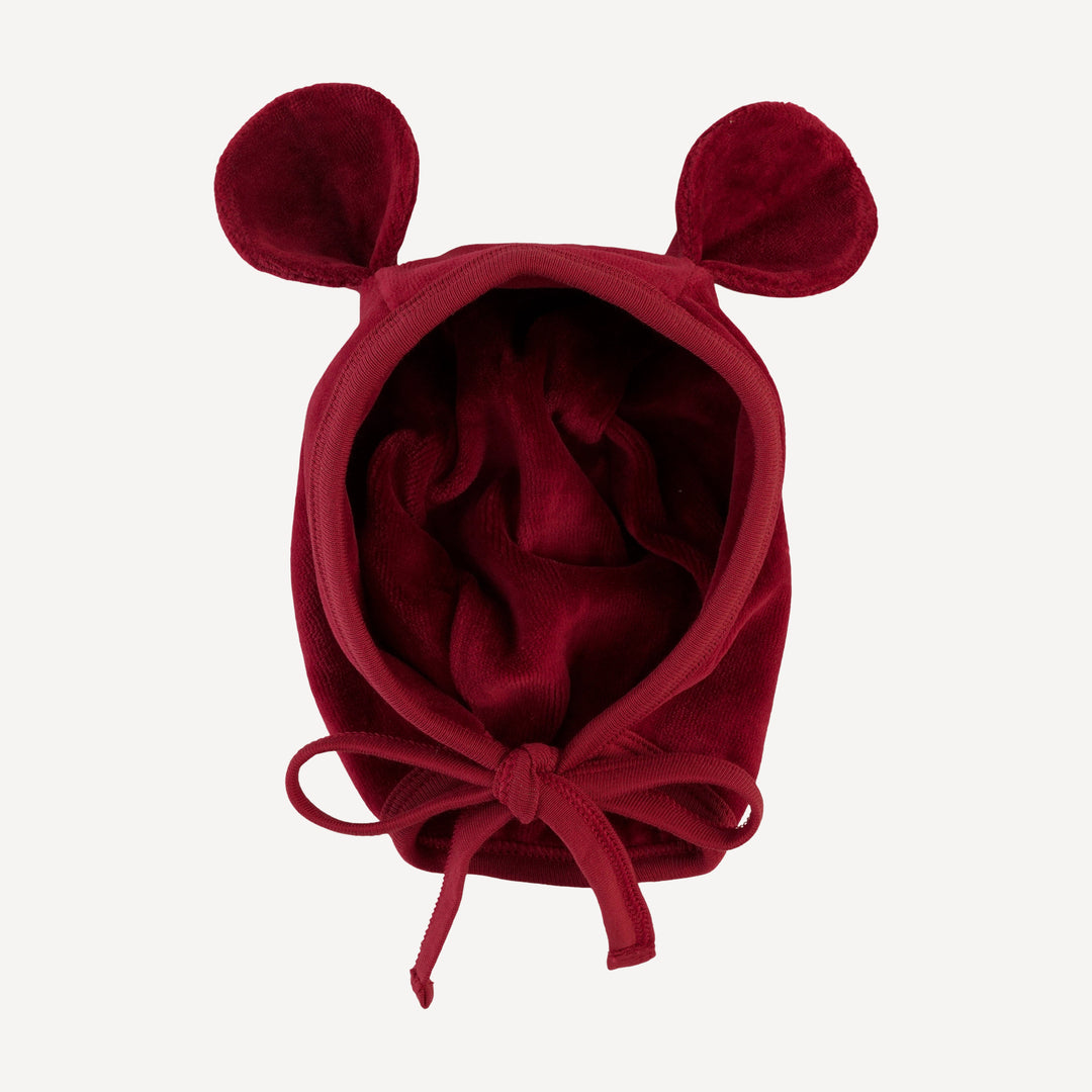 bear hat | berry basket | organic cotton velour