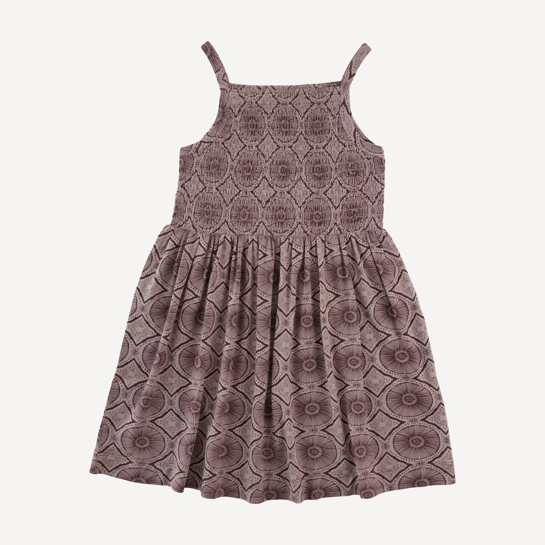 smocked spaghetti dress | doe batik | modal