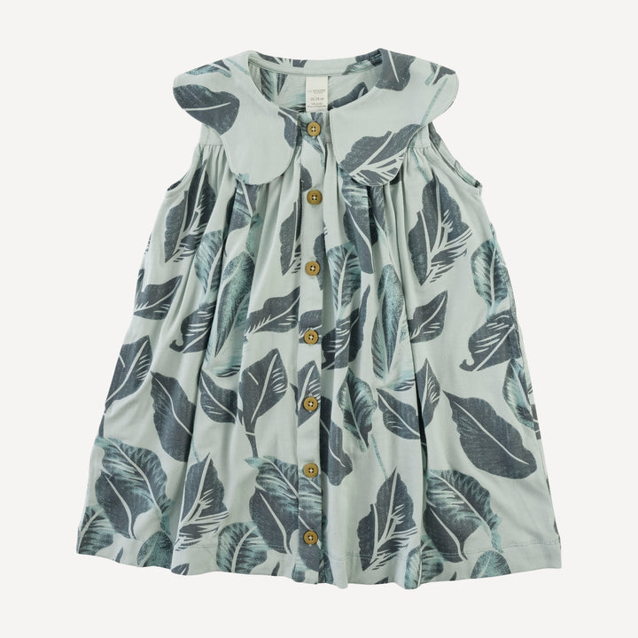 olive dress | arctic leaf | modal