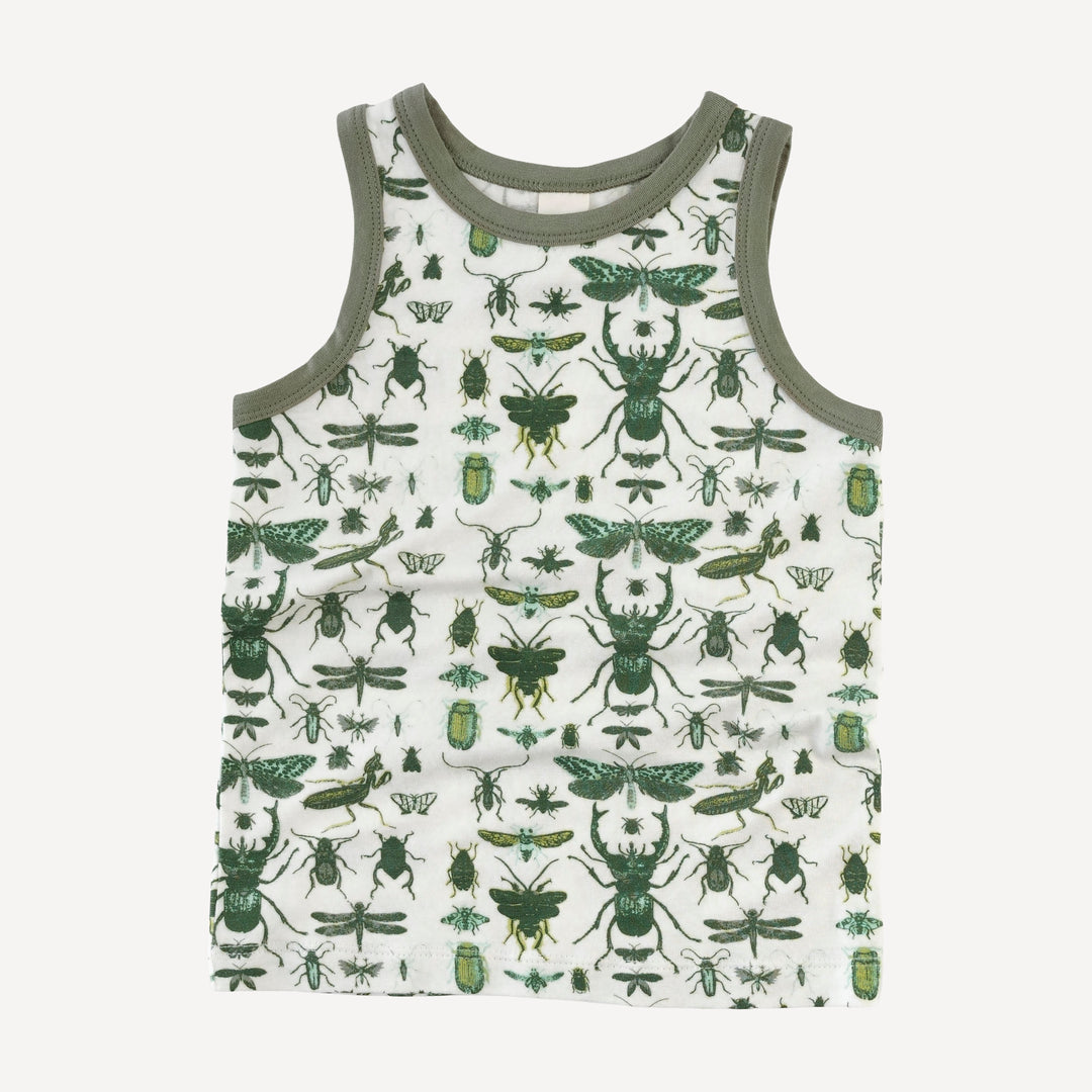 retro tank set | green insects | modal