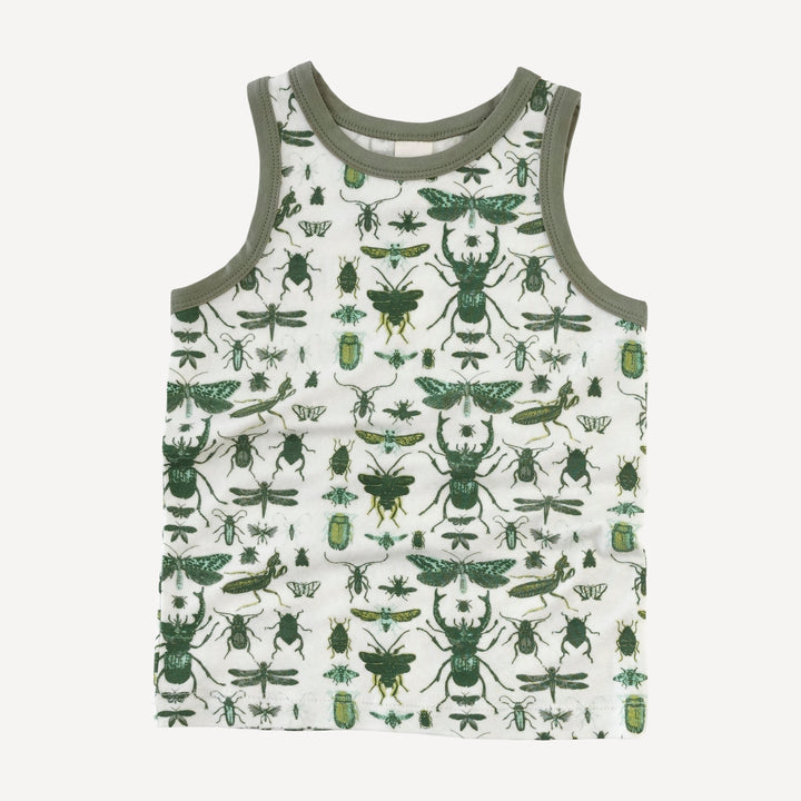 retro tank set | green insects | modal