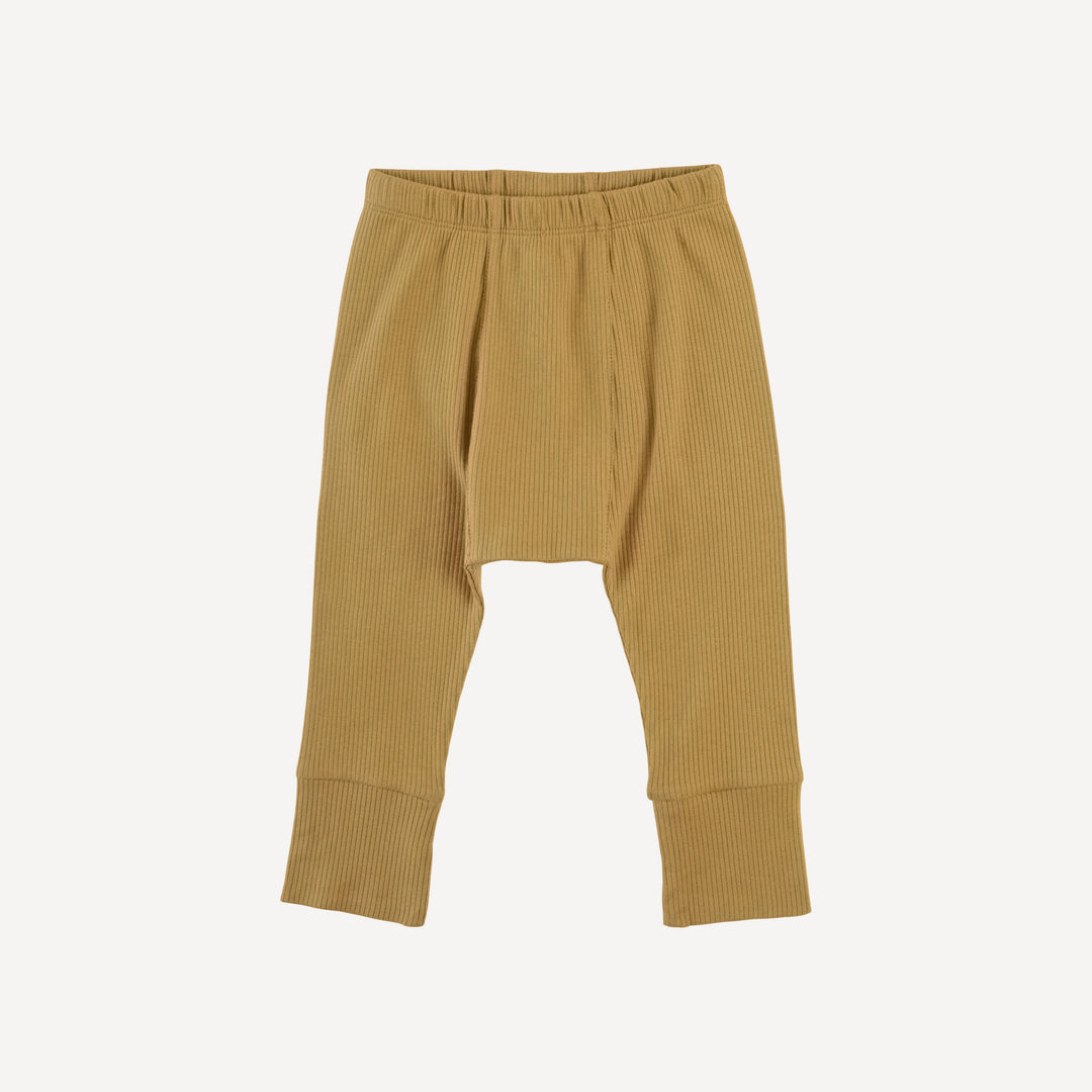 classic panda pant | fennel | organic cotton single rib