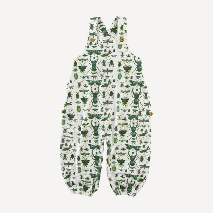 gathered bubble pocket overall | green insects | modal