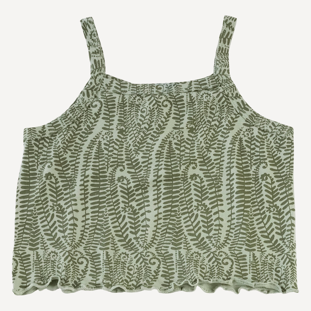 jade set | green fern frond | modal