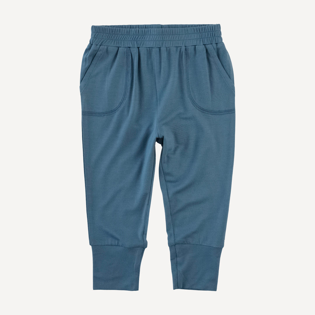 slim sport jogger | bluestone | modal