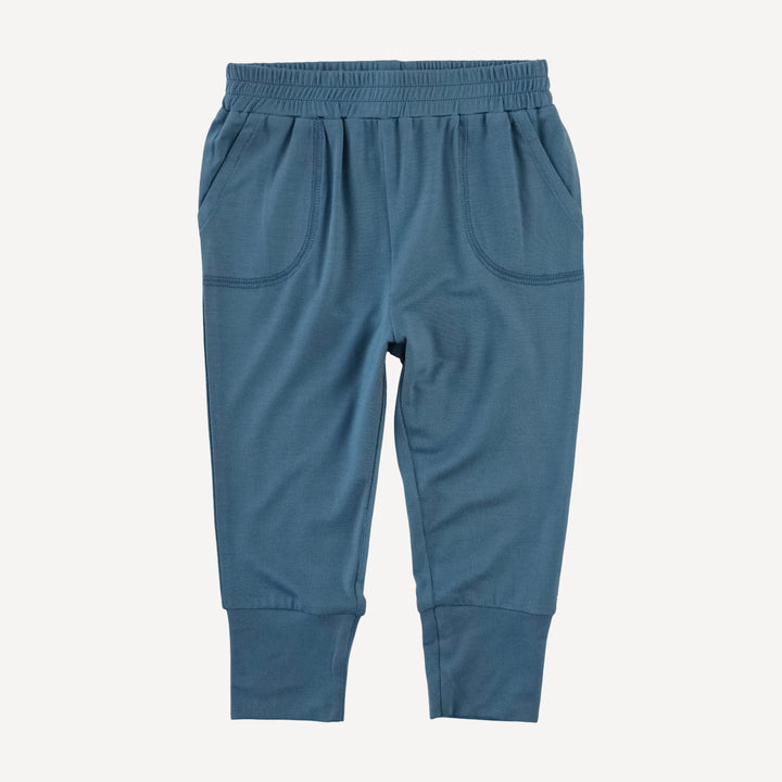 slim sport jogger | bluestone | modal