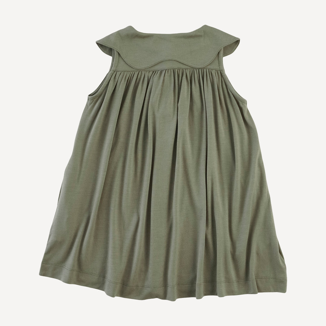 olive dress | vetiver | modal