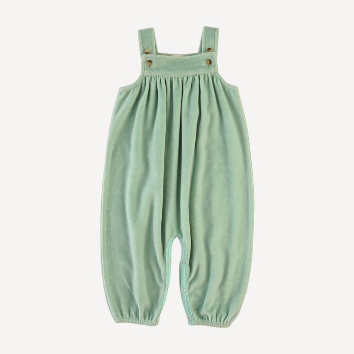 oliver jumpsuit | hidden grove | organic cotton velour