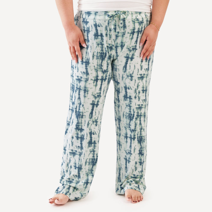 womens pj pant | stone shibori | modal