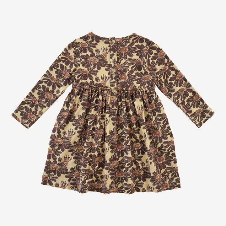 long sleeve rainbow empire dress | cedar northwest daisy | bamboo