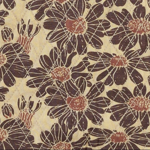 quilted country cuffed jumpsuit | cedar northwest daisy | bamboo