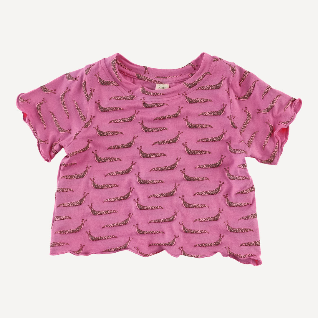 short sleeve jade set | pink slug party | bamboo