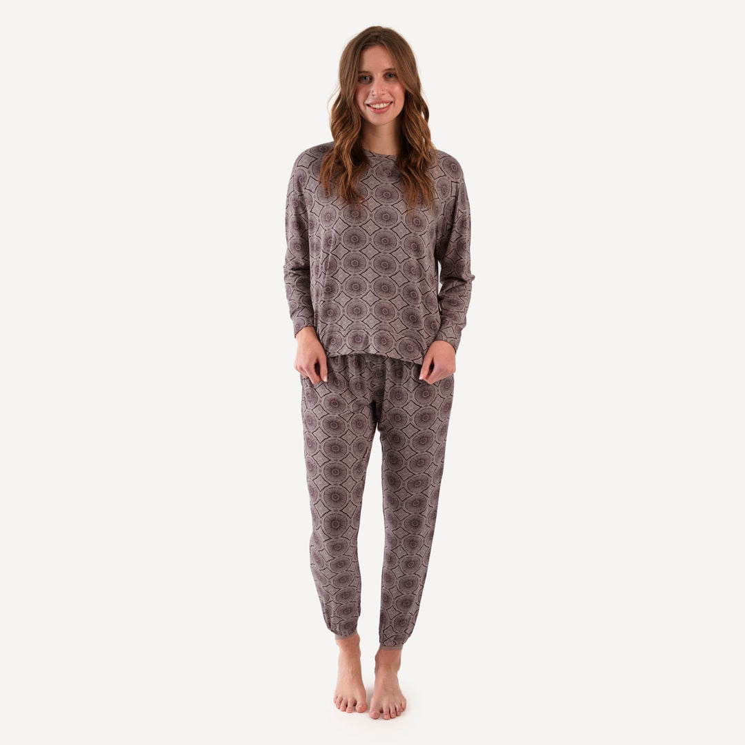 womens jogger set | doe batik | modal