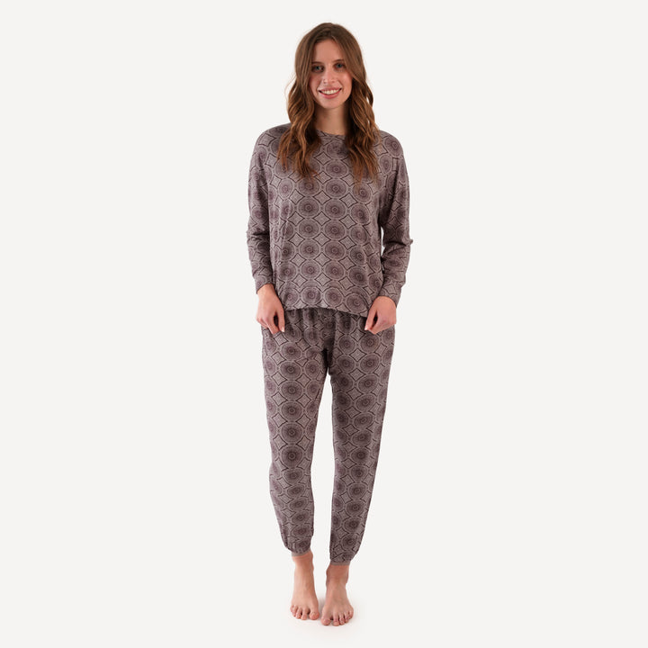 womens jogger set | doe batik | modal