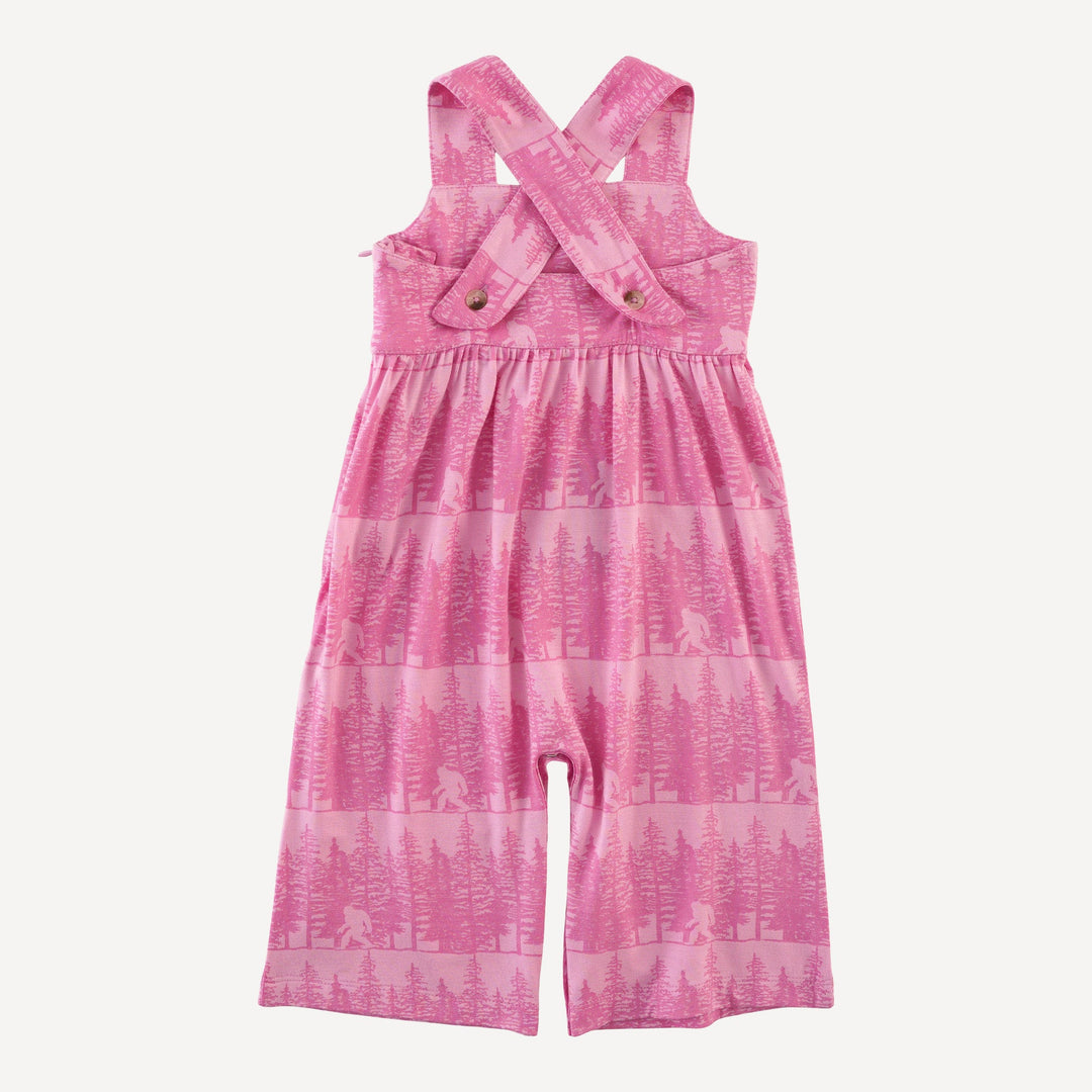 gaucho jumpsuit | pink sasquatch | bamboo