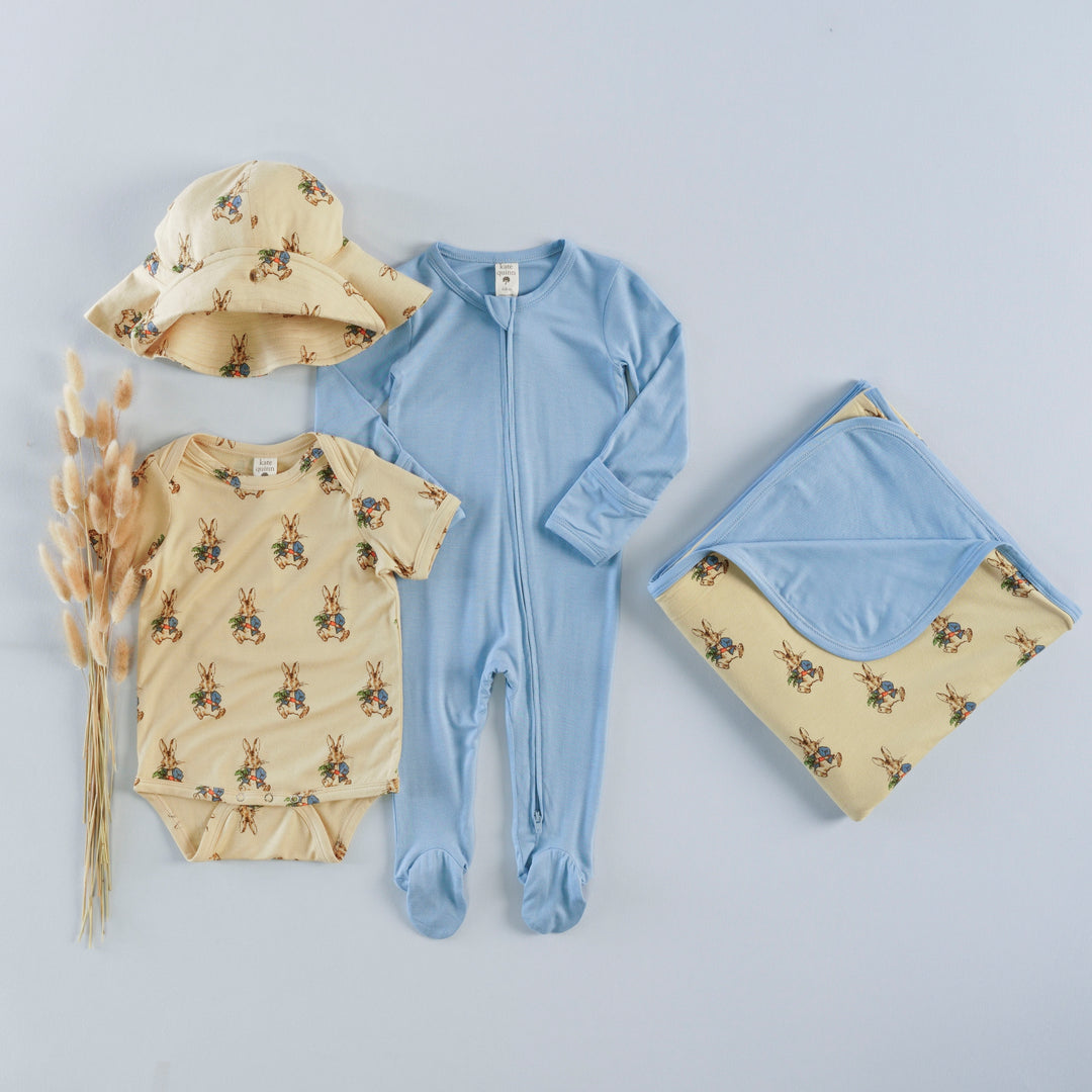 peter rabbit + glacier blue set