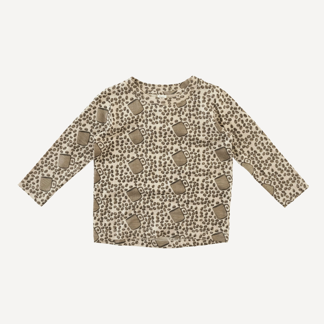 long sleeve jade set | coffee bean | bamboo