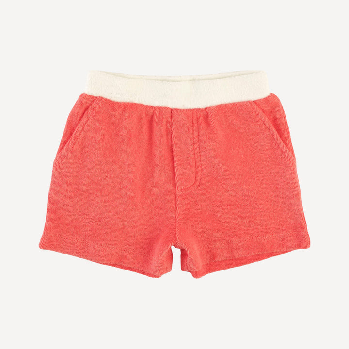 topstitch tank + relaxed short set | emberglow | organic cotton terry