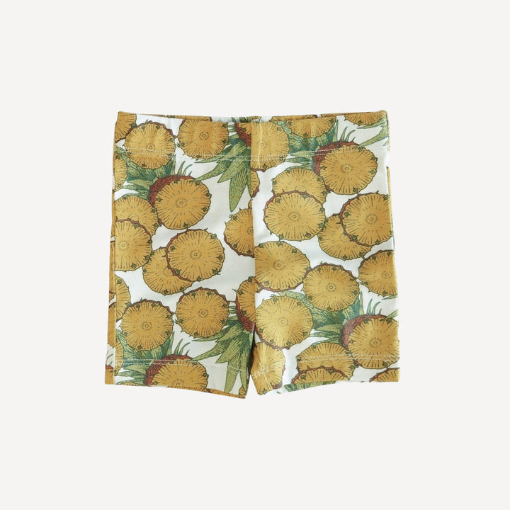 bike short | vintage pineapple | bamboo