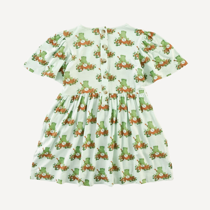 bell sleeve dress | frog + banjo | bamboo