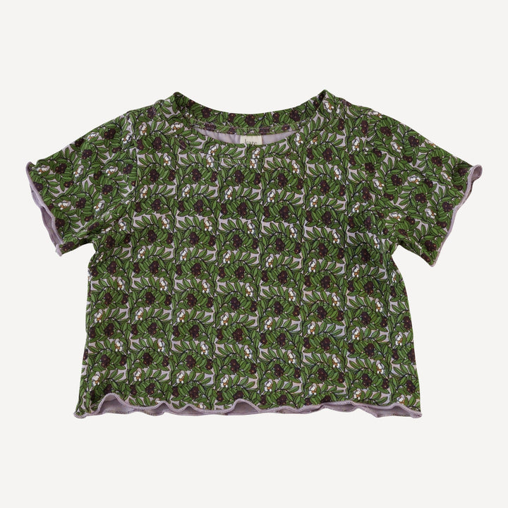 short sleeve jade set | huckleberry foliage | bamboo