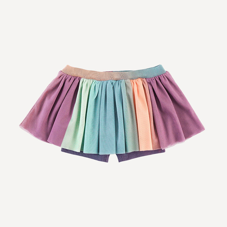 tulle ballerina tutu short | grapevine  | organic cotton single rib
