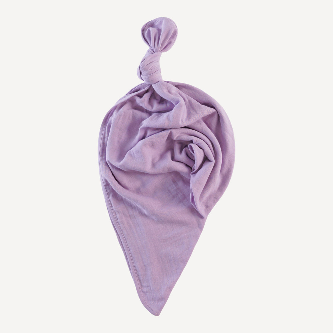 single layer blanket | orchid bloom | organic cotton gauze