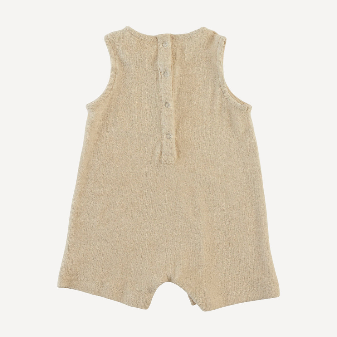 vintage shortie | oatmeal | organic cotton terry