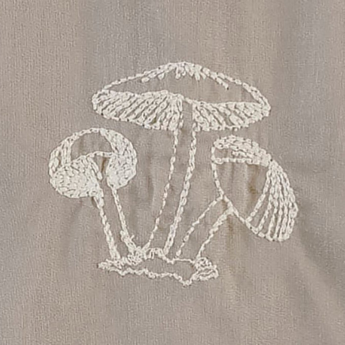 vintage shortie | cobblestone | organic cotton woven