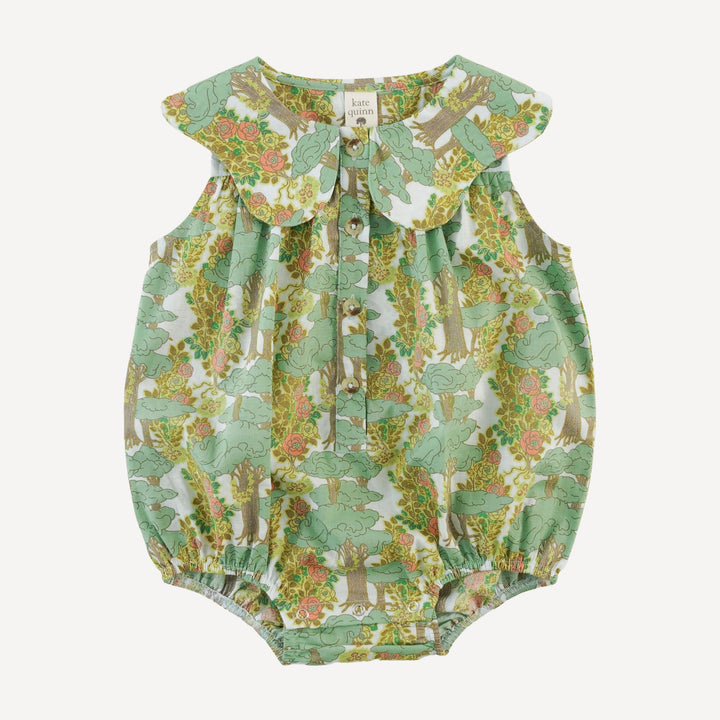 olive bubble | goldilocks morning woods | organic cotton woven