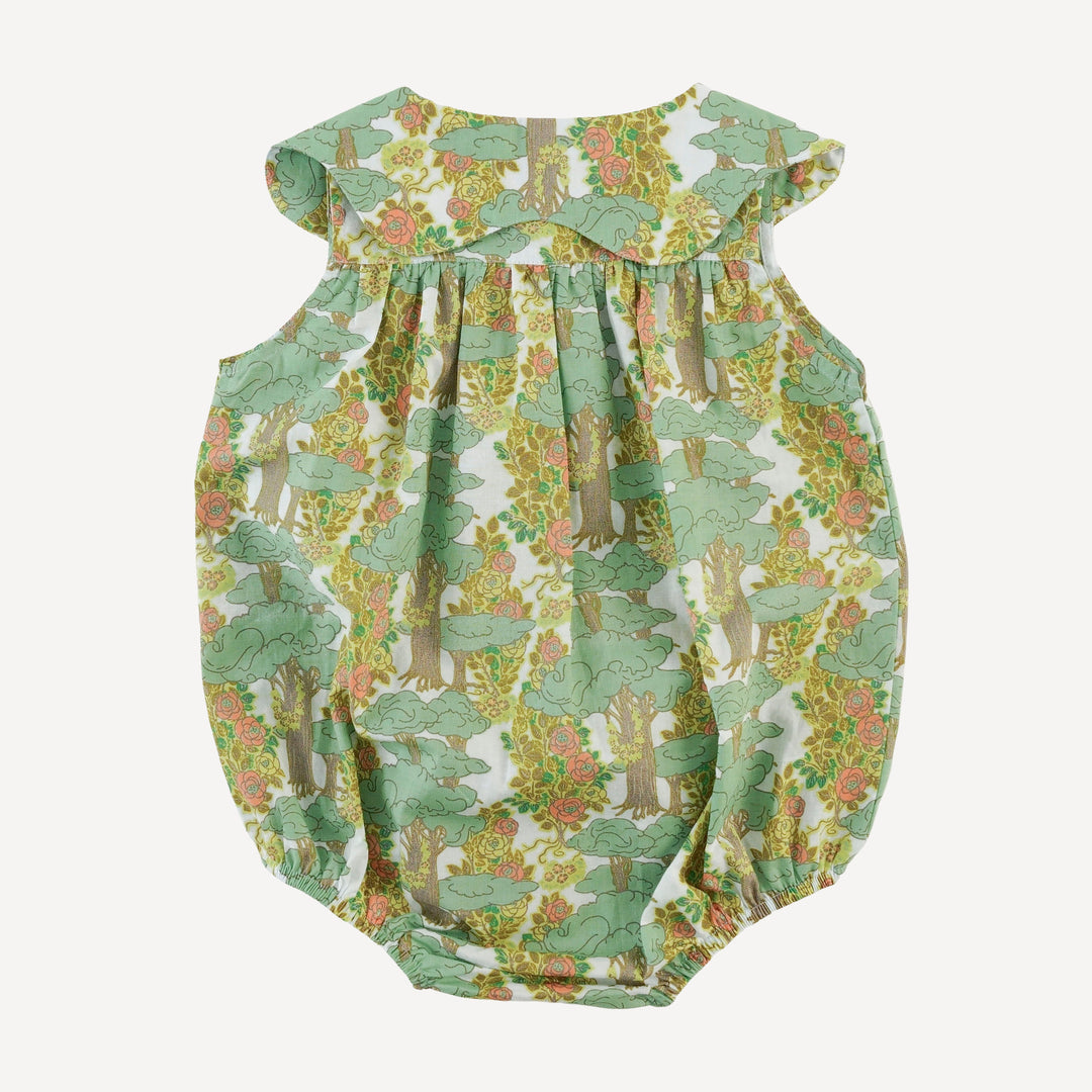 olive bubble | goldilocks morning woods | organic cotton woven
