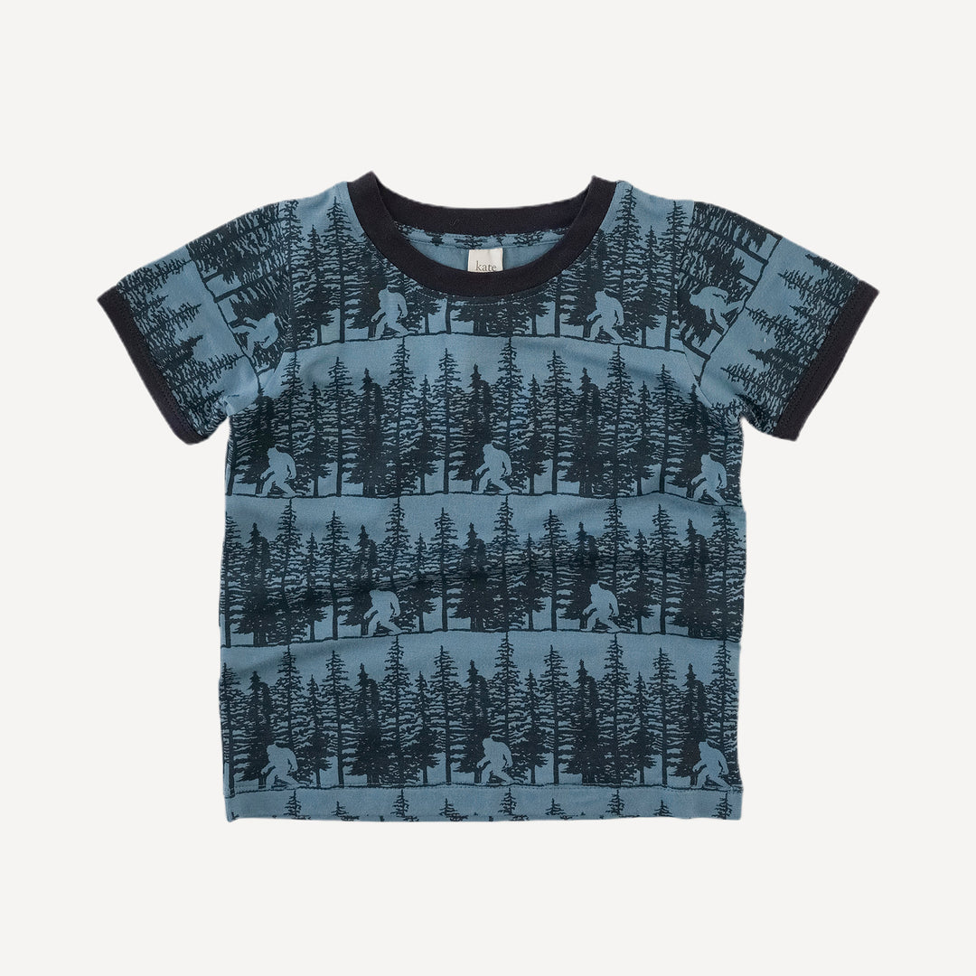 short sleeve ringer tee | sasquatch | bamboo