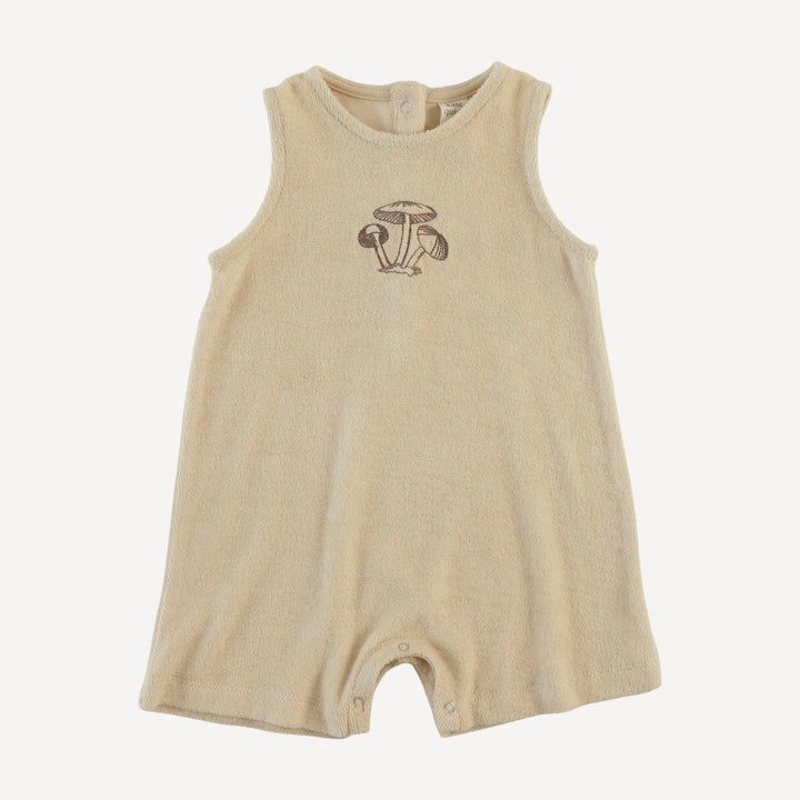 vintage shortie | oatmeal | organic cotton terry