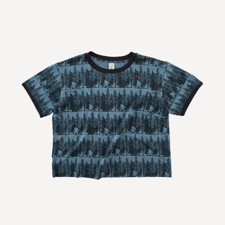 tween short sleeve ringer tee | sasquatch | bamboo