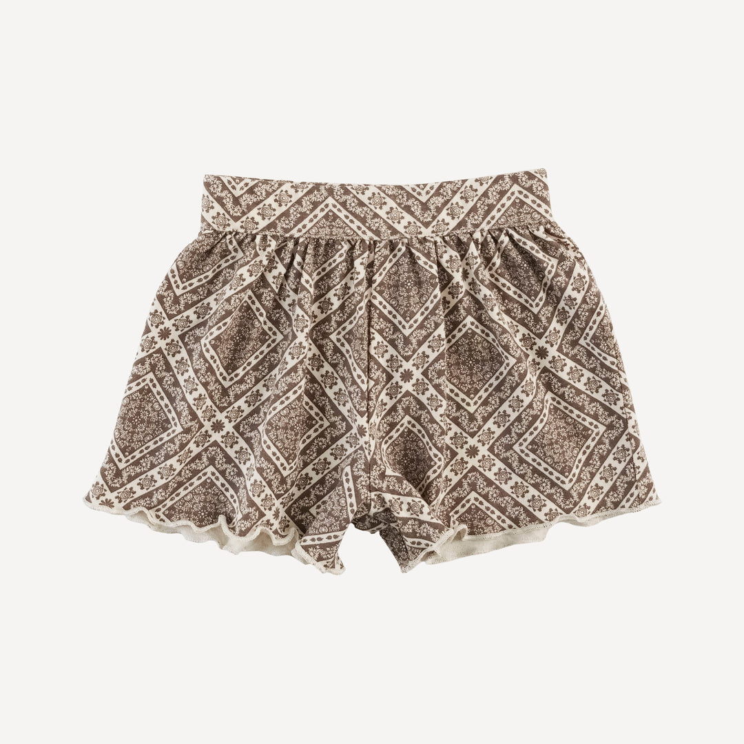 jade short set | stone bandana | organic cotton jersey