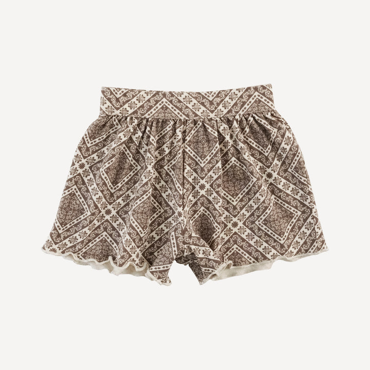 jade short set | stone bandana | organic cotton jersey