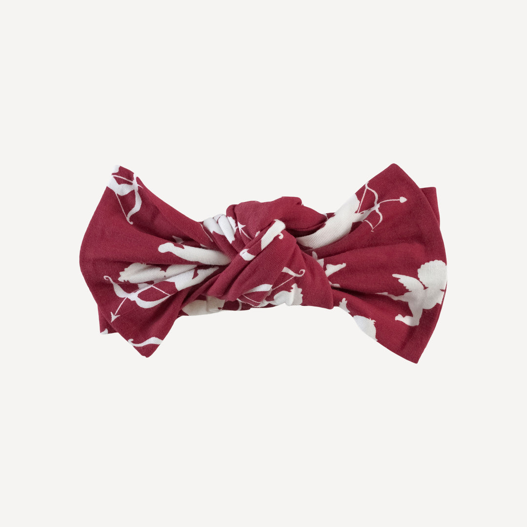 large bow elastic headband | cupids | lenzing modal