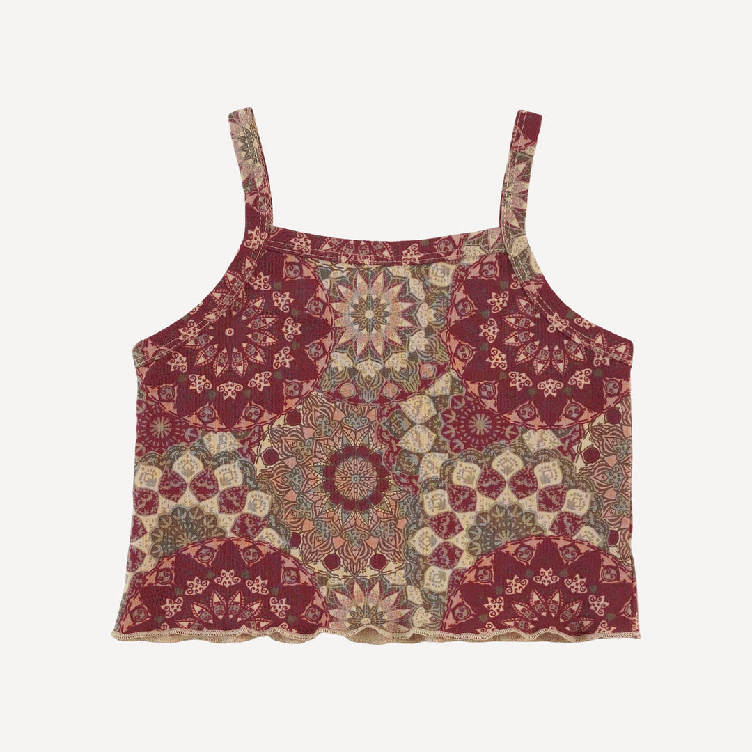jade short set | earthen mandala | organic cotton jersey