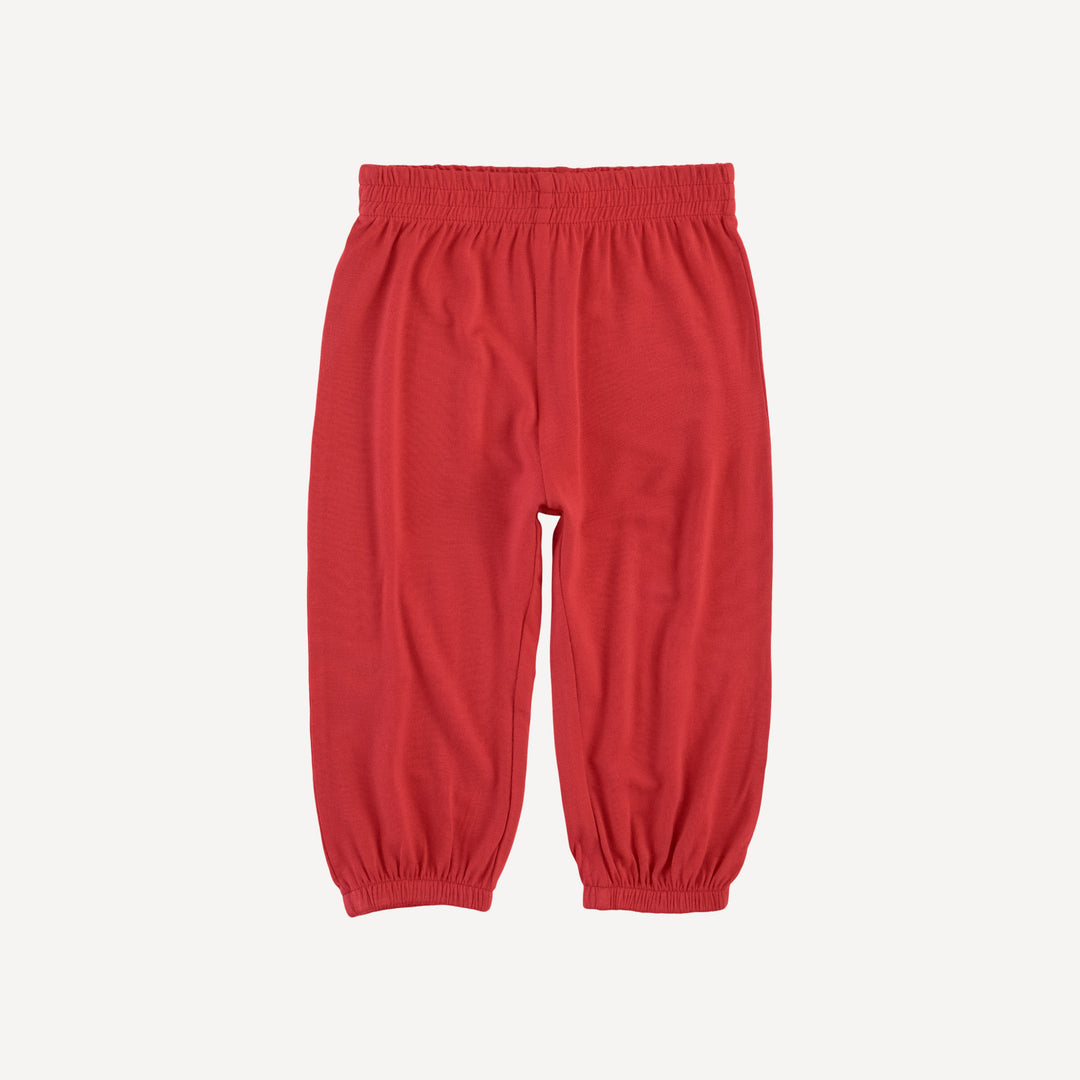 short sleeve cargo pocket tee + relaxed jogger set | pomadoro | bamboo