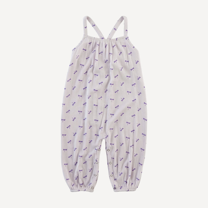 skinny strap jumpsuit | tiny dragonfly | modal skinny rib