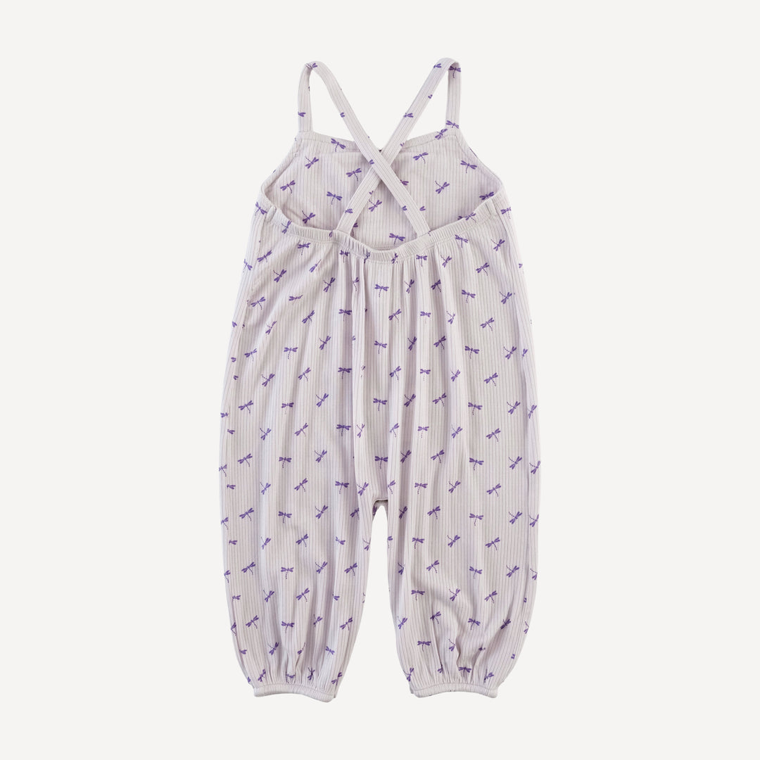 skinny strap jumpsuit | tiny dragonfly | modal skinny rib