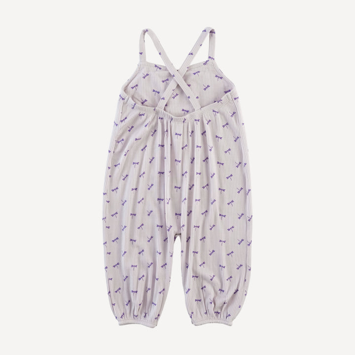 skinny strap jumpsuit | tiny dragonfly | modal skinny rib
