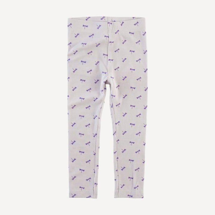 classic skinny leggings | tiny dragonfly | modal skinny rib