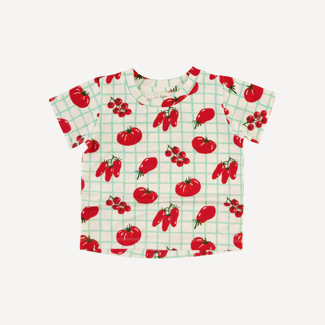 short sleeve essential boxy tee | pomadoro | bamboo