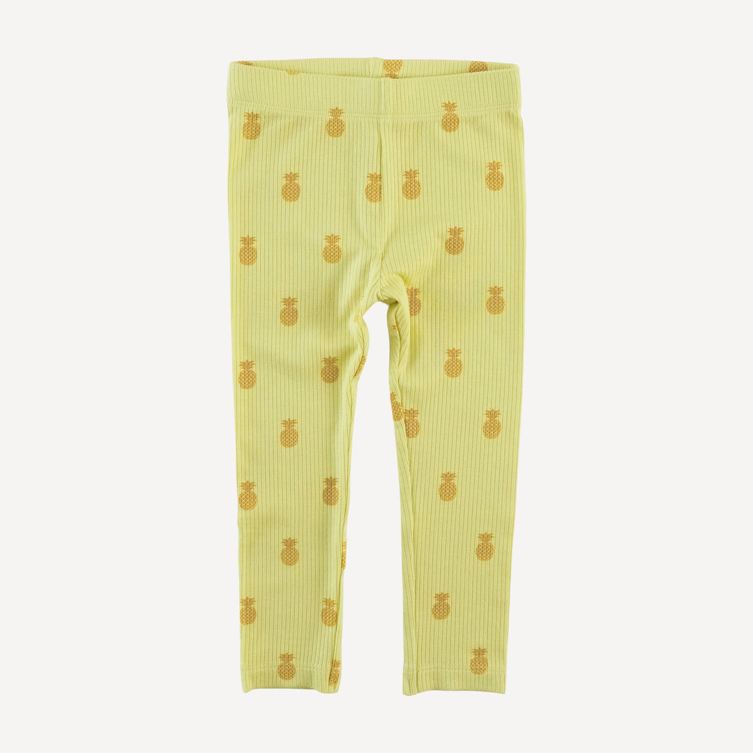 classic skinny leggings | tiny pineapple | modal skinny rib