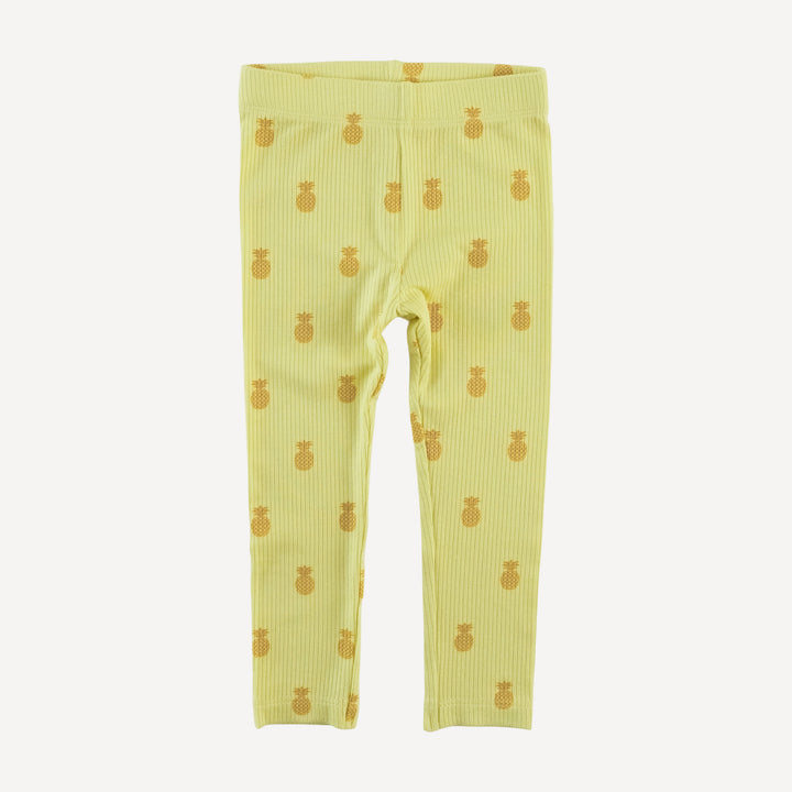 classic skinny leggings | tiny pineapple | modal skinny rib