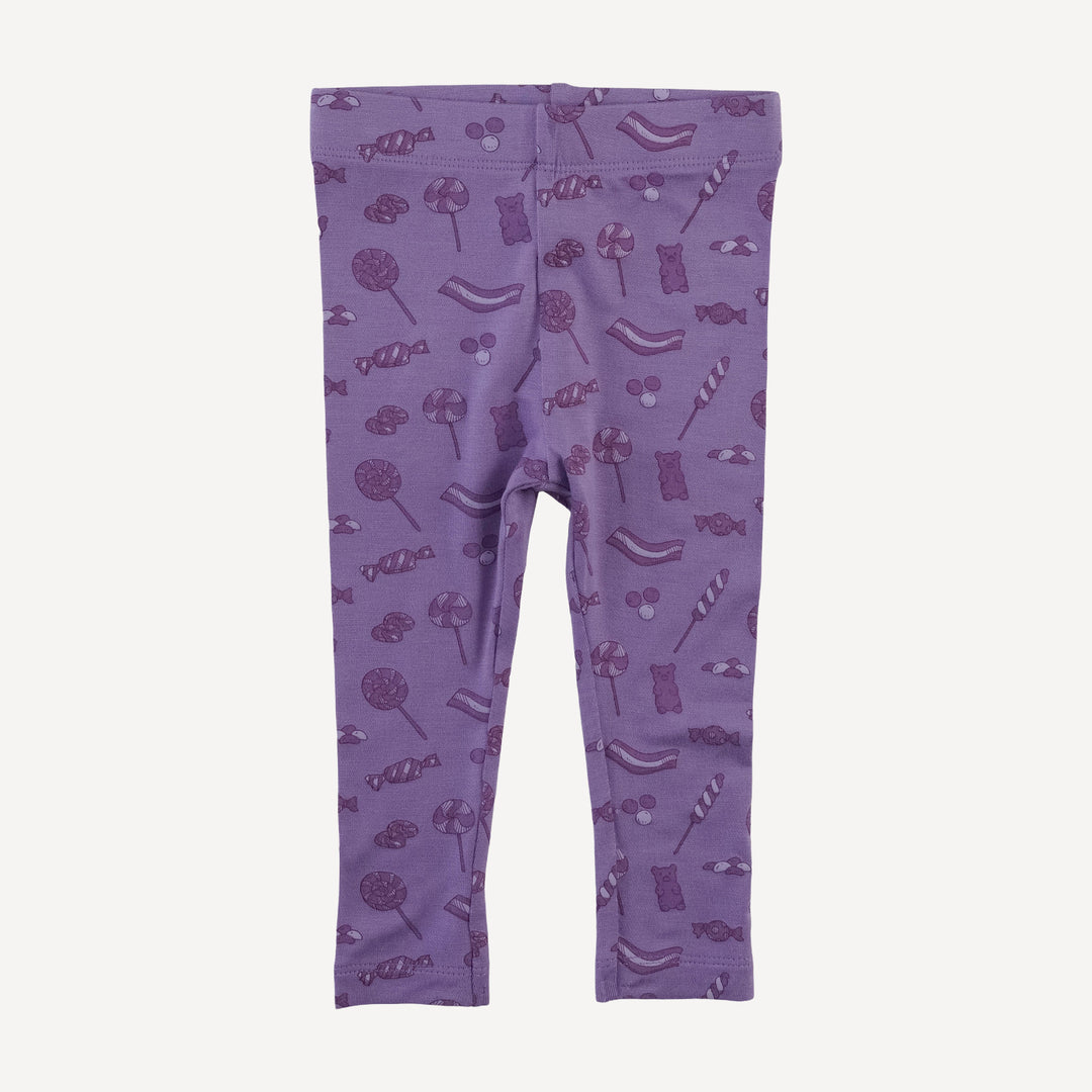 classic skinny legging | purple candy | bamboo